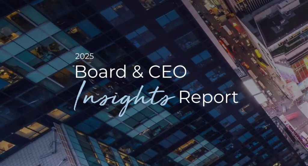 Board &Amp; Ceo Insights Report 2025