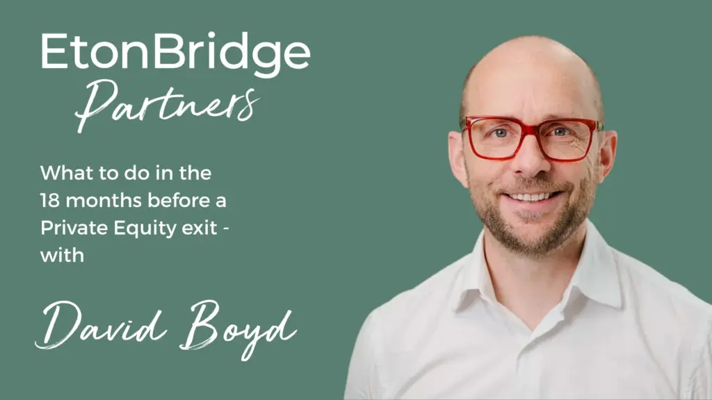 Private Equity Exit With David Boyd