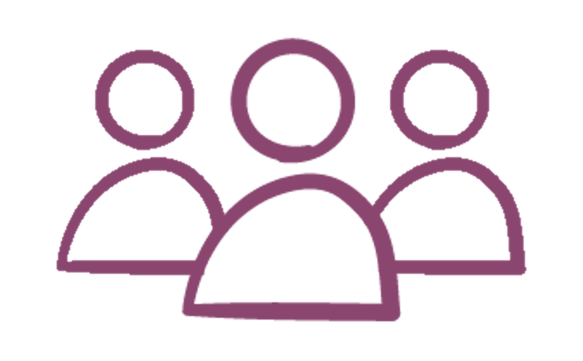 Icon of three people