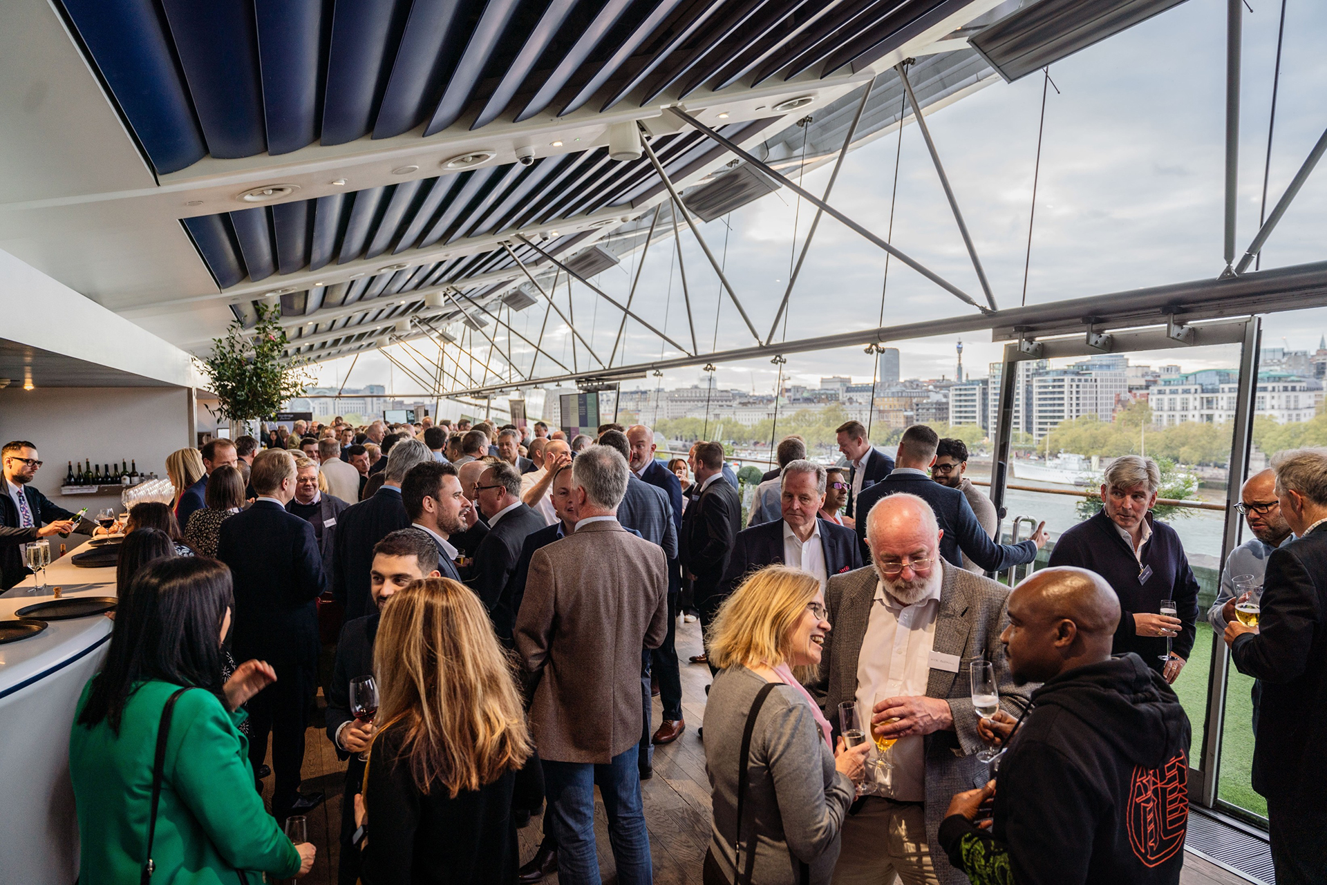 Photo of guests enjoying themselves at the Spring Social 2024