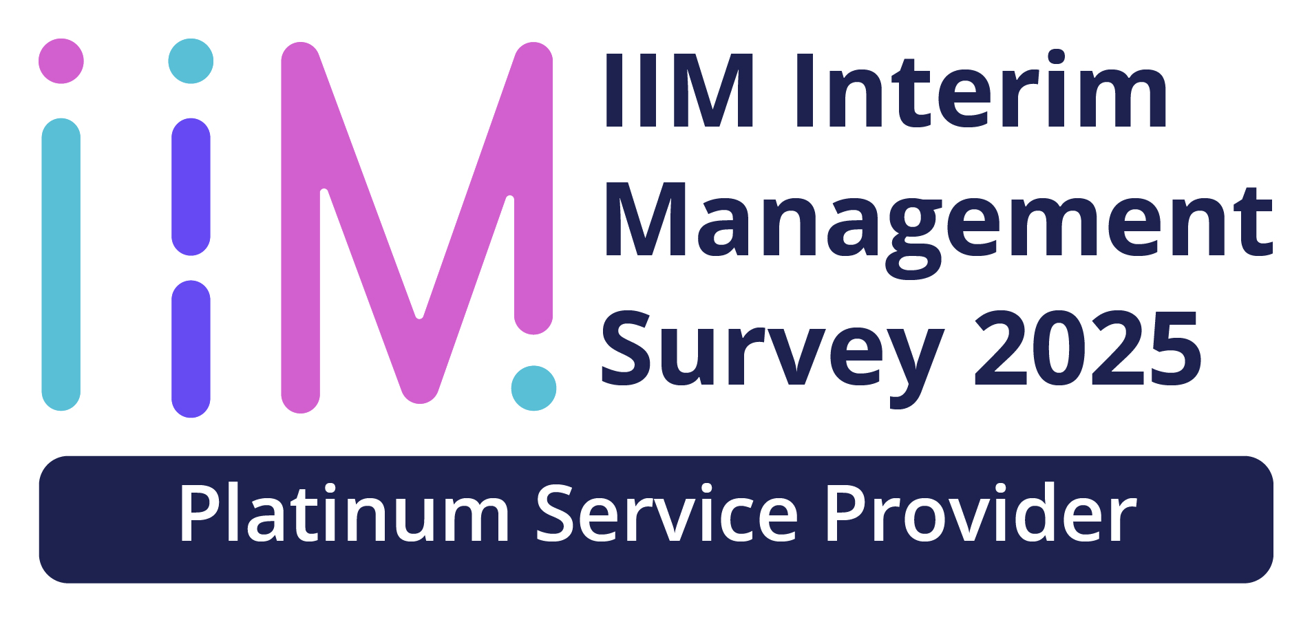 IIM Interim Management survey 2025 platinum service provider