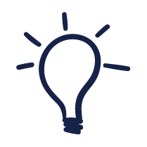 Idea light bulb