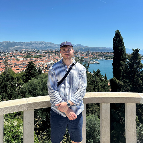 Tom Gillan personal photo on holiday