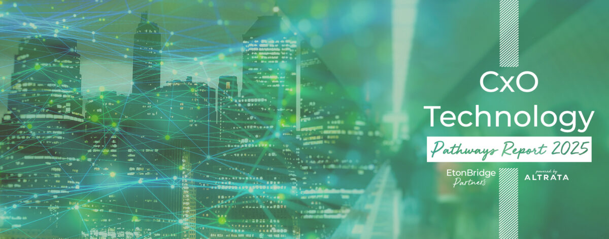 CxO Technology pathways header - C-suite leadership report