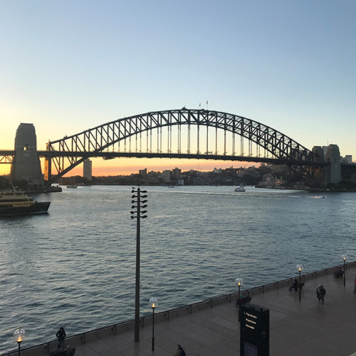 Lucy Kythreotis personal photo of the Sydney Harbour Bridge