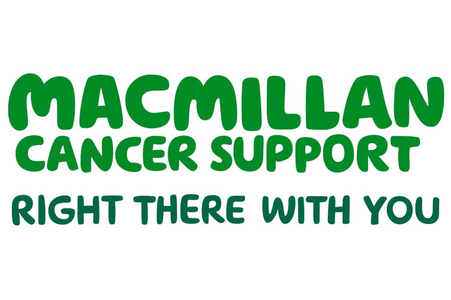 MacMillan logo - charity partnership